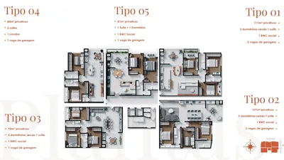 Apartamento 2 quartos Gravatá - Navegantes