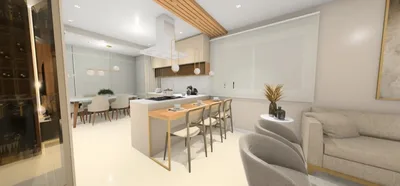Apartamento 3 quartos Areias de Baixo - Governador Celso Ramos