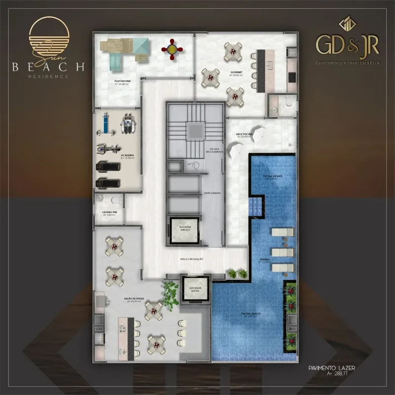 Apartamento 3 quartos Pereque - Porto Belo - foto 2