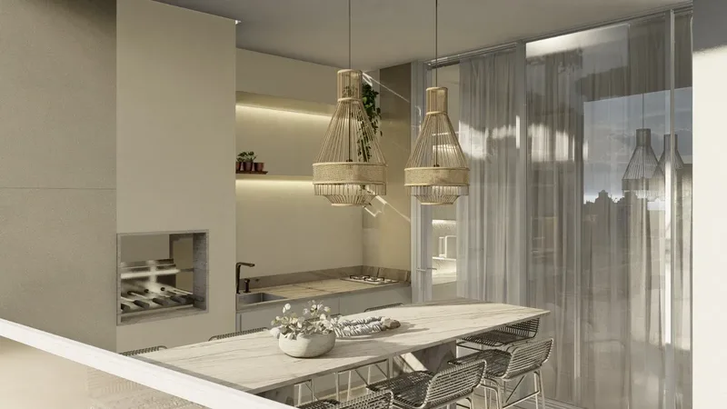 Apartamento 2 quartos Praia Brava de Itajaí - Itajaí - foto 2
